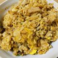 ariyuch's cooksnap of when they made 一工夫で激ウマっ！！☆キムチチャーハン☆.
