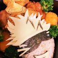 ハルママ＊°'s cooksnap of when they made 呪術廻戦　五条悟　キャラ弁.