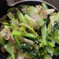 ゴム長靴のピッピ's cooksnap of when they made 簡単もう一品♫小松菜と長ねぎの胡麻和え.