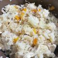 takuanne's cooksnap of when they made 鶏むね肉ときのこの炊き込みご飯♥.