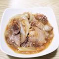 栗揚羽's cooksnap of when they made 玉ねぎと豚肉甘辛炒め納豆.