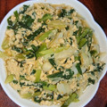 クックVOY1Q3☆'s cooksnap of when they made 分葱の大量消費に☆分葱の卵とじ.