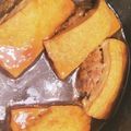 ５人家族の食事's cooksnap of when they made 肉あんたっぷり～厚揚げの肉詰め煮.