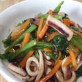料理苦手っP's cooksnap of when they made いかと青野菜炒め.