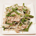 まんまるまうちゃん's cooksnap of when they made 豚肉とにんにくの芽ともやし炒め.