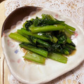 うちのマメ太郎's cooksnap of when they made 小松菜の青菜炒め.