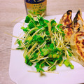 のんべぇヒロ's cooksnap of when they made かいわれとすりごまのサラダ.