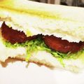 あまね's cooksnap of when they made お手軽コロッケサンド.