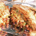 まな_mana's cooksnap of when they made 三角油揚げの詰込み納豆.