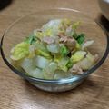 applebread's cooksnap of when they made ✿白菜とツナの甘酢サラダ✿.