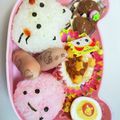 ひょちゃんママ's cooksnap of when they made すみっコぐらしキャラ弁♡ねこたぴおか.