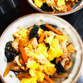 ミッキーこむぎ's cooksnap of when they made きくらげと卵のごま油炒め.