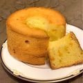 ビューティキャット's cooksnap of when they made 絹の口溶け♪米粉＆オレンジシフォンケーキ.