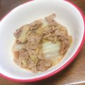 NAAANAVHAN's cooksnap of when they made フライパンで簡単、豚バラと白菜のうま煮。.