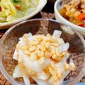 シルバニア's cooksnap of when they made 新玉ねぎの天かすスイートチリソースあえ.