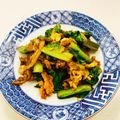 あっこ姉's cooksnap of when they made ロメインレタスと豚肉、ナッツの卵炒め.