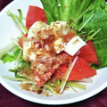やや焼's cooksnap of when they made 美味しいトマトと豆腐の和風サラダ.