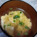 rikoko17's cooksnap of when they made 焼き肉屋さんのわかめのかきたまスープ.
