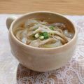 Yukiまむ's cooksnap of when they made 簡単ランチ　舞茸　新玉ねぎの　和風スープ.