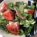 ベティ３'s cooksnap of when they made *レタスとトマトとハムの簡単サラダ*.