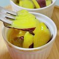 キンプリ's cooksnap of when they made ✿さつま芋とオレンジジュースでスウィーツ.