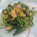 みかんくま86's cooksnap of when they made 簡単！苦味が絶品！明日葉の卵とじ.