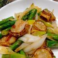 ♡ともりん's cooksnap of when they made アスパラとホタテの炒め物（中華風）.