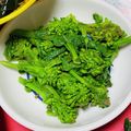 muumi☆'s cooksnap of when they made 菜の花の昆布茶和え.
