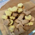 クックXDYG2G☆'s cooksnap of when they made 米粉で簡単にサクサク食感♫型抜きクッキー.
