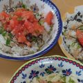 2児ママみきてぃ's cooksnap of when they made サーモン丼.