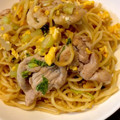 ばたみそーぱん☆'s cooksnap of when they made セロリで旨い★エスニック焼きそば.