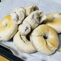 にこぱん☻'s cooksnap of when they made もっちもち✿ブルーベリーベーグル.