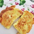 Nat728's cooksnap of when they made 離乳食完了期＊きな粉フレンチトースト.