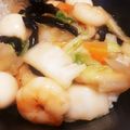 りぼ吉's cooksnap of when they made 中華丼.