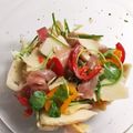 うっすぃ愛's cooksnap of when they made タケノコサラダ.