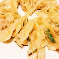 seacomet's cooksnap of when they made セロリ餃子.