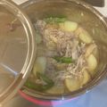 105♡'s cooksnap of when they made シンプル！新じゃがと豚こまの味噌バター煮.