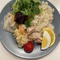 105♡'s cooksnap of when they made 本格海南鶏飯(シンガポールチキンライス).