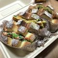 ayaminnie3's cooksnap of when they made 小松菜と鮭フレークのサンドイッチ.