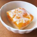 spitze's cooksnap of when they made 粉末寒天で作る豆乳(牛乳)みかん寒天.