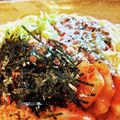 ダッフィーニーうに's cooksnap of when they made ツナ納豆キムチと大根おろしのスパゲティ.
