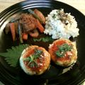 Melody's cooksnap of when they made ★肉無し★豆腐と大葉の照り焼きハンバーグ.