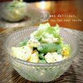 inyako's cooksnap of when they made スナップエンドウとゆで卵のサラダ.