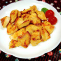 ふうはっちゃん's cooksnap of when they made すぐできる！鶏胸肉焼きの唐揚げ風.