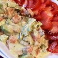 コハダちゃん's cooksnap of when they made サーモンのタルタル【記念日特別ディナー】.