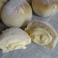 ゆずカフェ's cooksnap of when they made 冷やしクリームパン♡八天堂再現.
