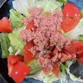KAORU4649's cooksnap of when they made ポンのきゅうりとレタスのツナサラダ.