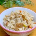 ルパンのかあさん☆彡's cooksnap of when they made がんもとごぼうの炊き込みご飯.