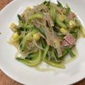 マロン♪♪♪'s cooksnap of when they made きゅうりとハムの春雨サラダ☆.
