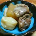 ひらたん0607's cooksnap of when they made 鶏の砂肝と大根のオイスターソース甘辛煮.